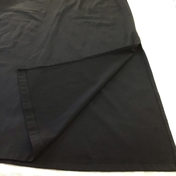 Uchuu Montreal Black Ribbon Tunic Oversized Cocktail Little Black Dress Size 1 - Picture 8 of 14